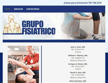 Tablet Screenshot of grupofisiatricodebayamon.com